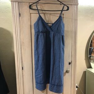 Lei denim dress, size large.
